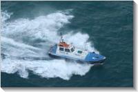 Baie de Saint-Malo (2010) L'Emeraude  pleine vitesse (photo ELB)